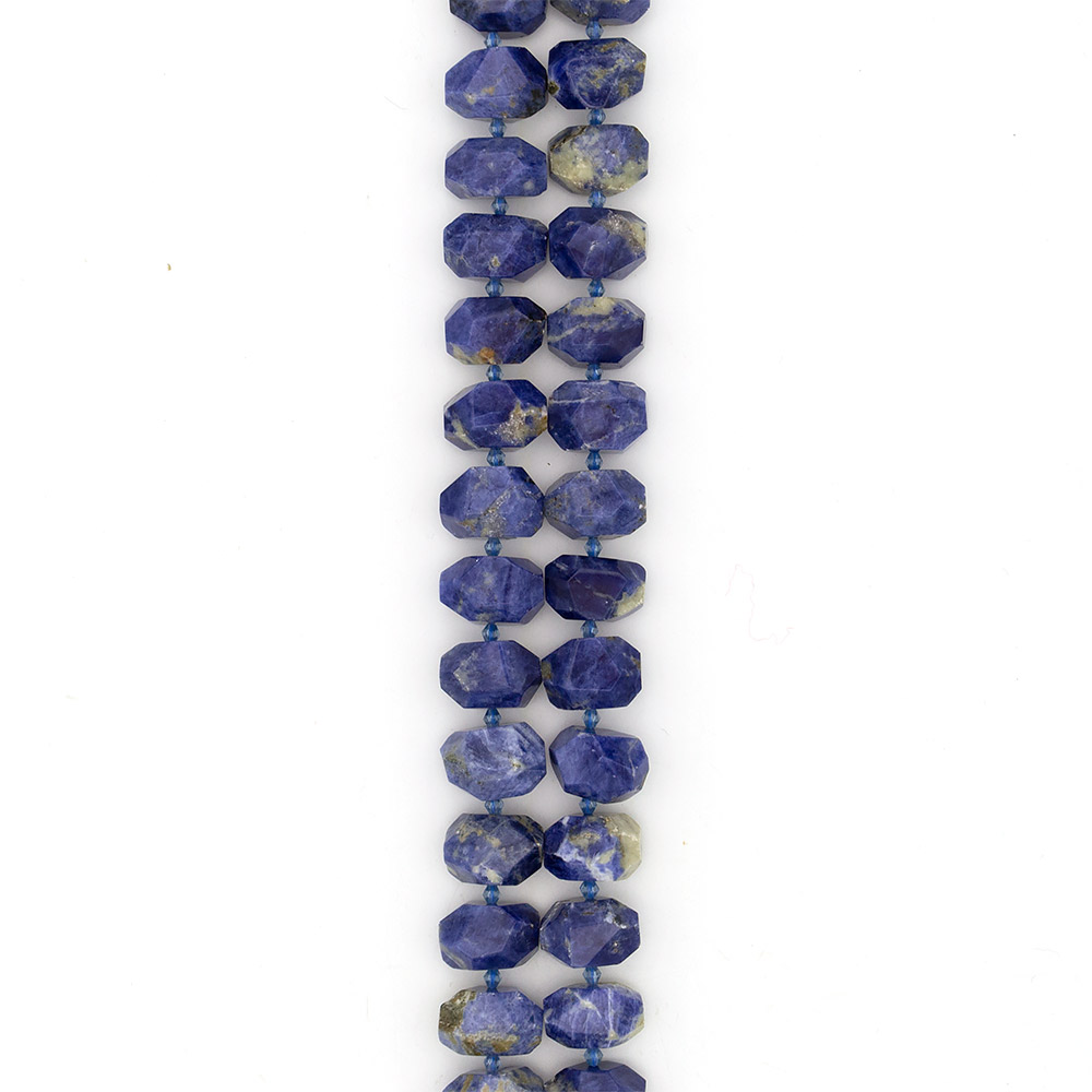 Фото товара содалит светлый рондоль грань 15*21 мм