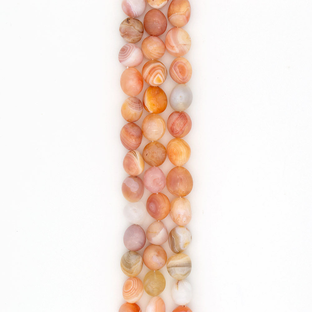 Фото товара агат ботсвана медовый галтовка 23*18 мм