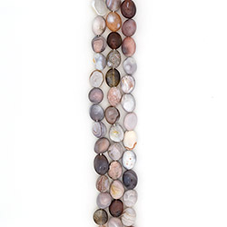 Агат ботсвана галтовка цвет персиковый 20*15 мм