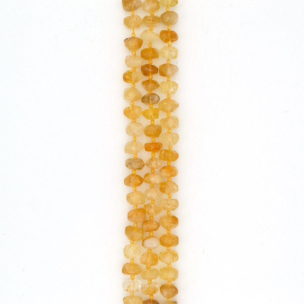 Фото товара цитрин рондоль грань 10*15 мм