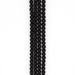 Агат имитация шар цвет черный 12 мм