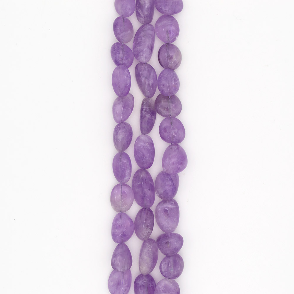 Фото товара аметист светлый галтовка 25*18 мм