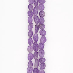 Аметист светлый галтовка 25*18 мм