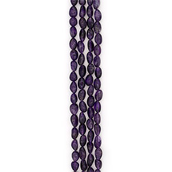 Аметист темный галтовка 12*8 мм