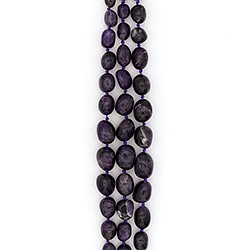 Аметист темный галтовка на увеличение от 14*11 до 24*19 мм