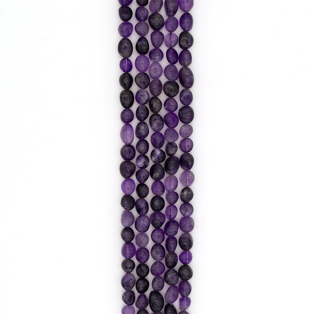 Фото товара аметист темный галтовка 12*10 мм