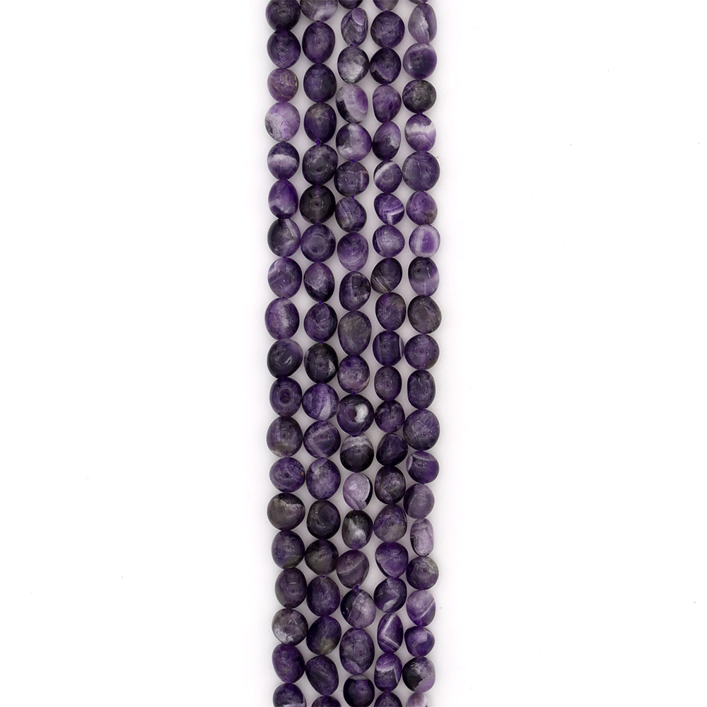 Фото товара аметист галтовка 14*12 мм