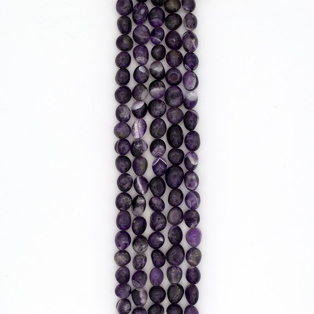 Фото товара аметист темный галтовка 17*13 мм