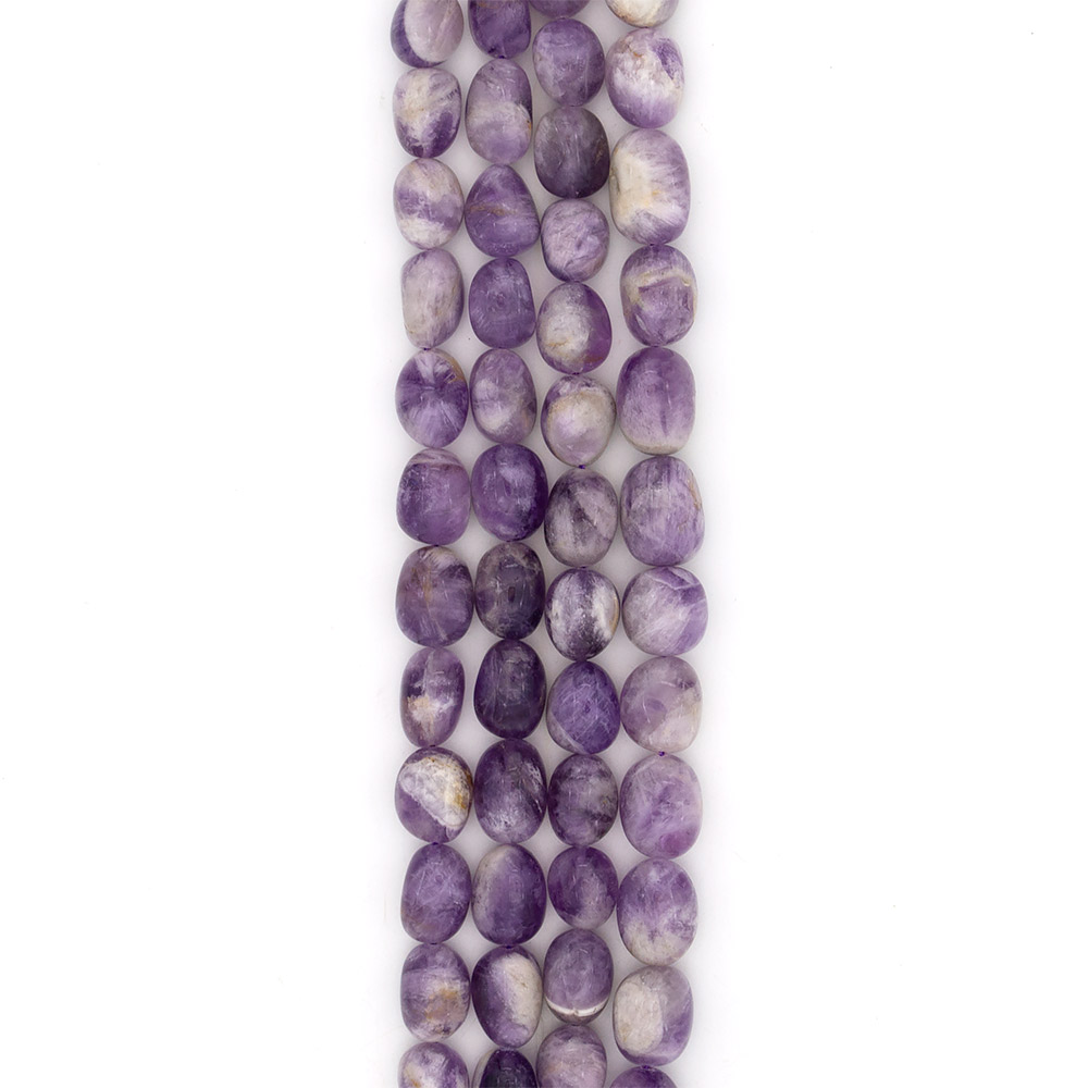 Фото товара аметист светлый галтовка 23*16 мм