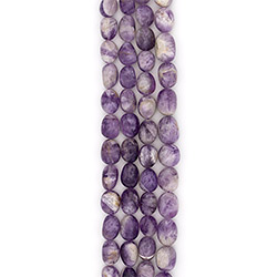 Фото товара аметист светлый галтовка 23*16 мм