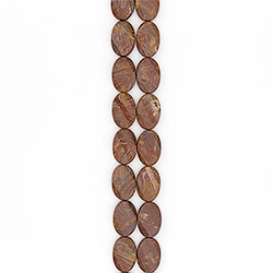 Яшма тигровая красная таблетка грань 30*20 мм