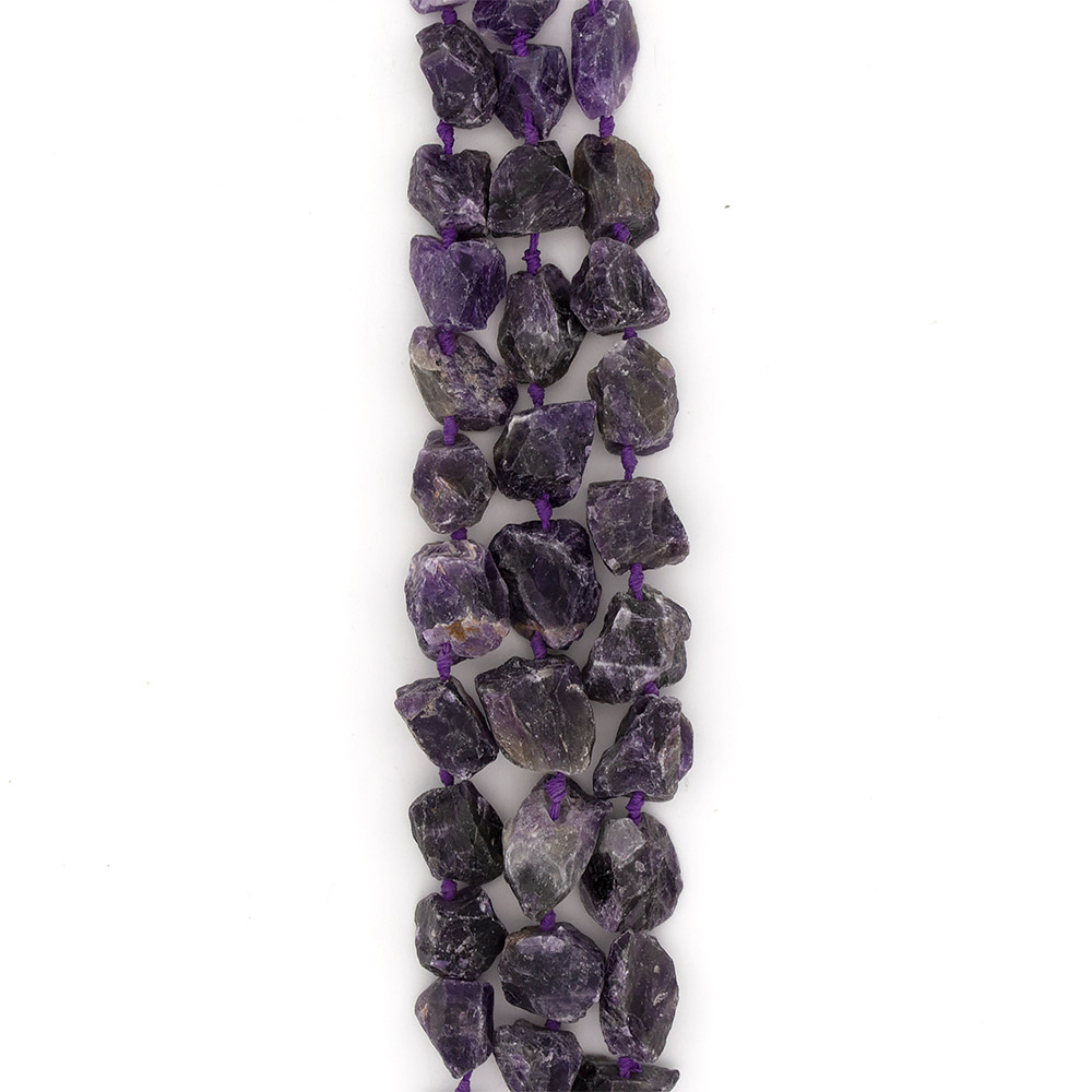 Фото товара аметист темный галтовка необработанная 22*28 мм