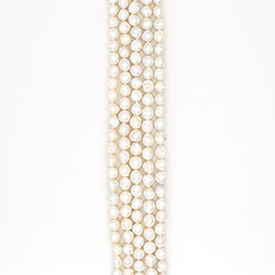 Жемчуг барочный белый круглый 11,5 мм