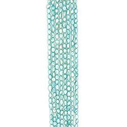 Жемчуг голубой "рис" 11*7 мм