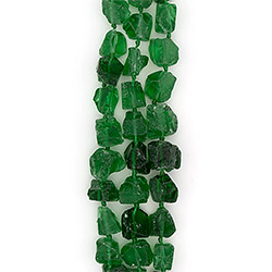 Флюорит зеленый галтовка необработанная 22*19 мм