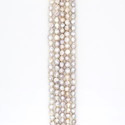 Жемчуг барочный белый круглый 12 мм