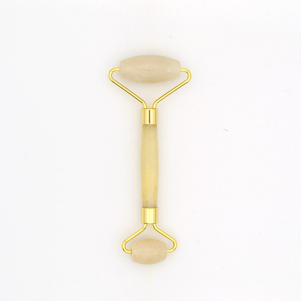 Фото товара массажер роликовый из желтого оникса