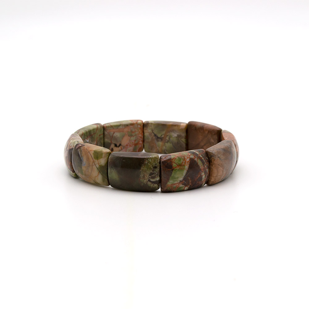 Фото товара браслет из яшмы пейзажной 23*15 мм