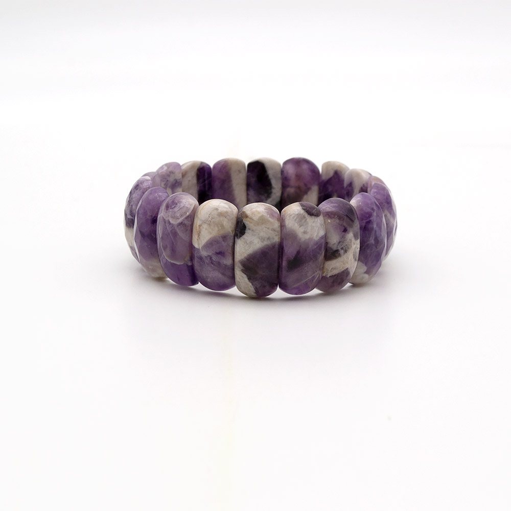 Фото товара браслет из аметиста пейзажного 25*12 мм