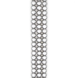 Фото товара жемчуг майорика цвет серый рондоль 13*14 мм