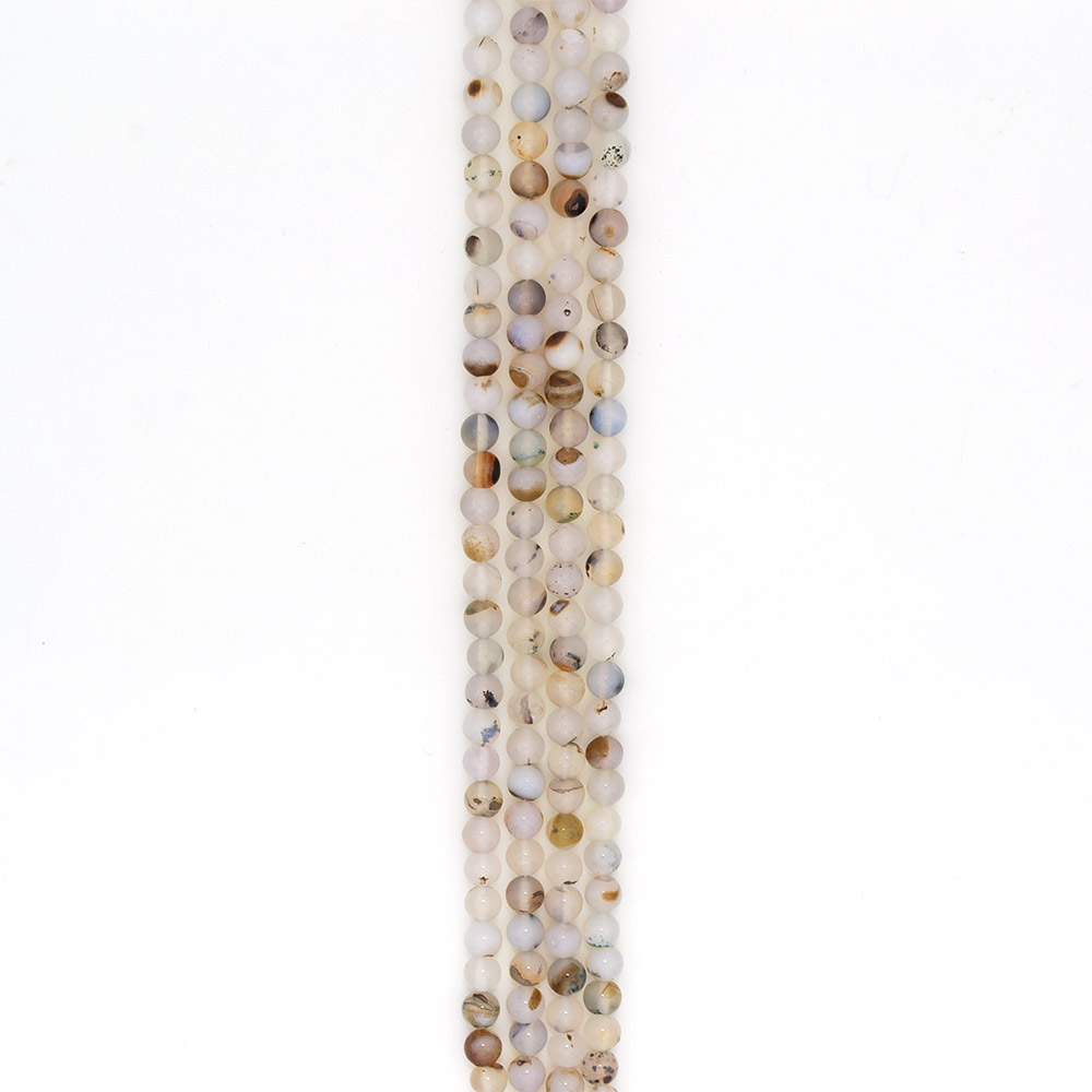 Фото товара агат шар моховый серый 8 мм