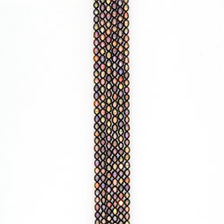 Жемчуг коричнево-розовый "рис" 8*6 мм