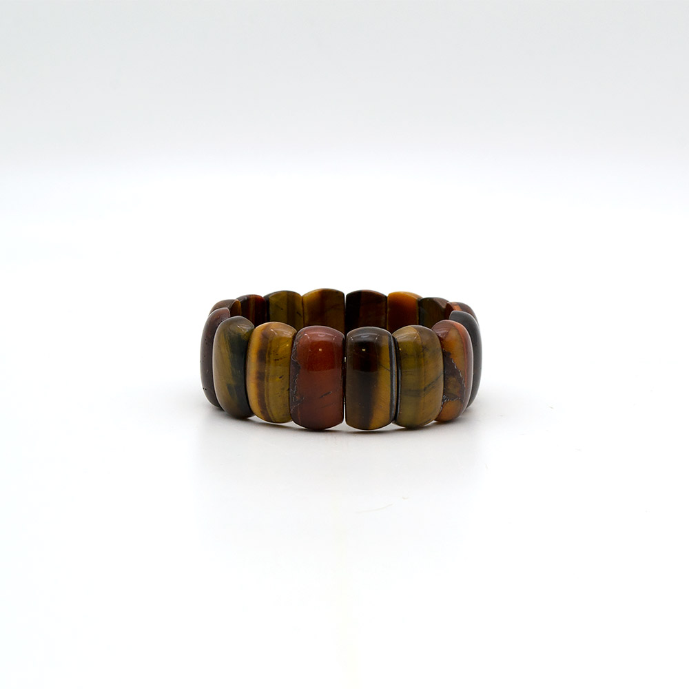 Фото товара браслет из тигрового,бычьего,соколиного глаза 25*13 мм