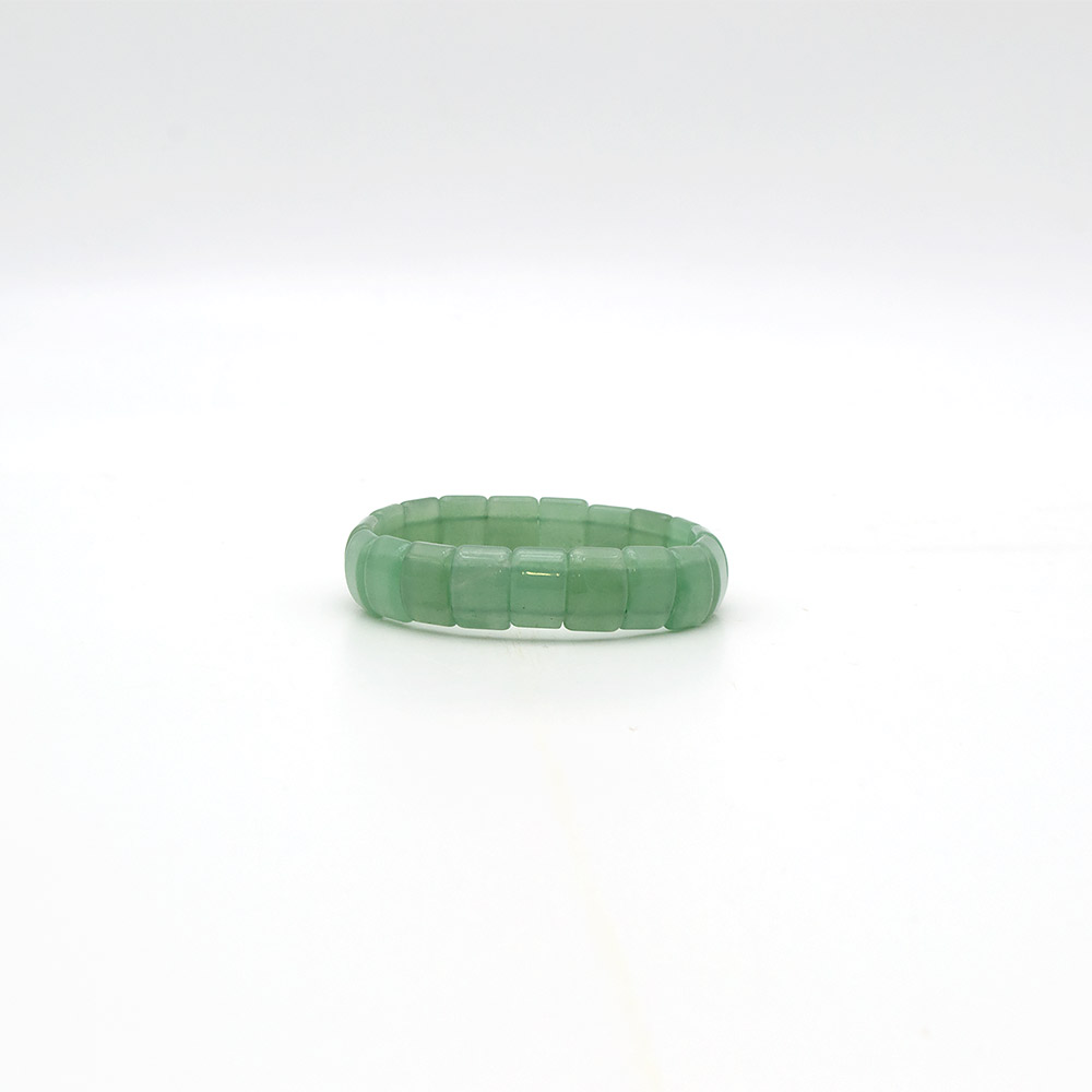 Фото товара браслет из авантюрина зеленого 15*11 мм