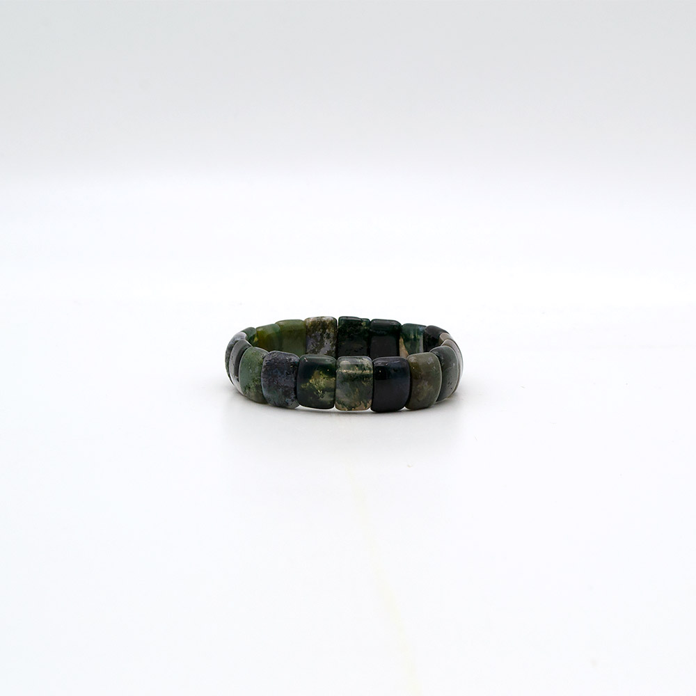 Фото товара браслет из яшмы моховой 15*11 мм