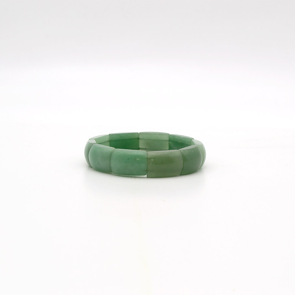 Фото товара браслет из авантюрина зеленого 15*22 мм