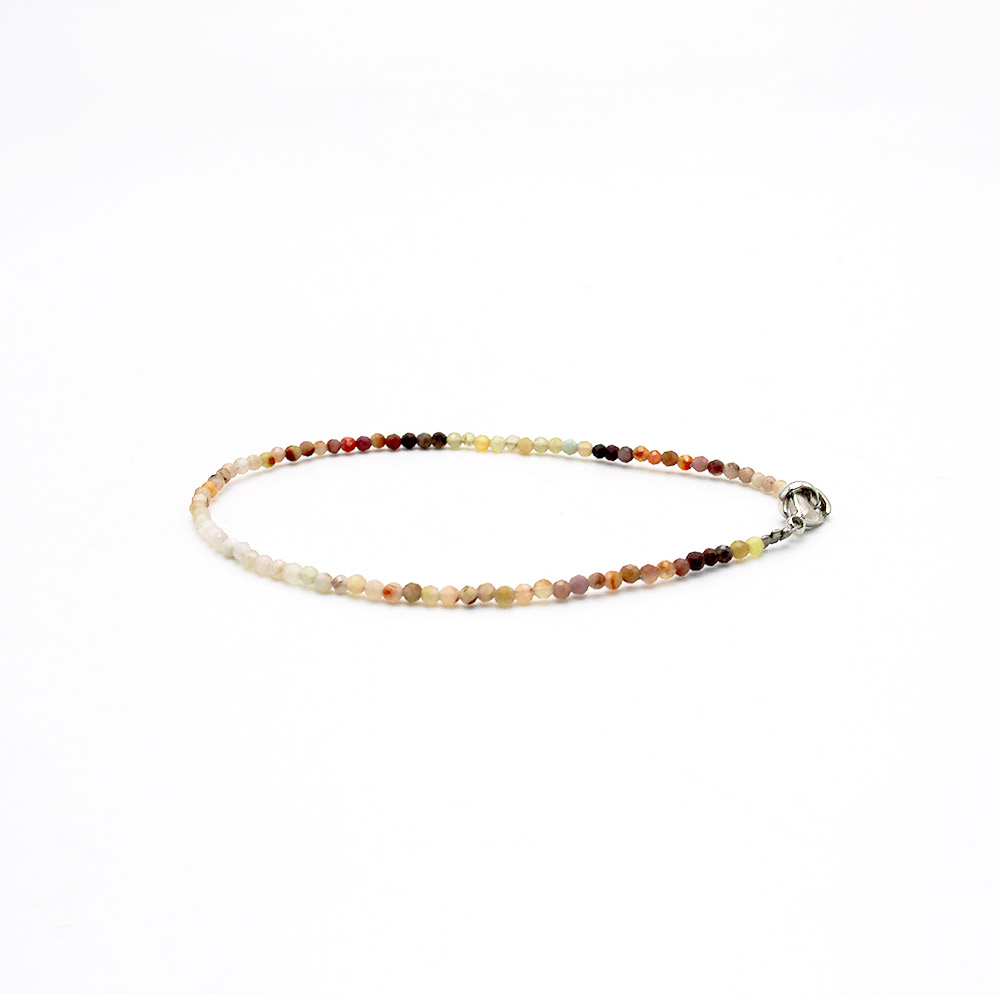 Фото товара браслет из самоцветов 2 мм грань