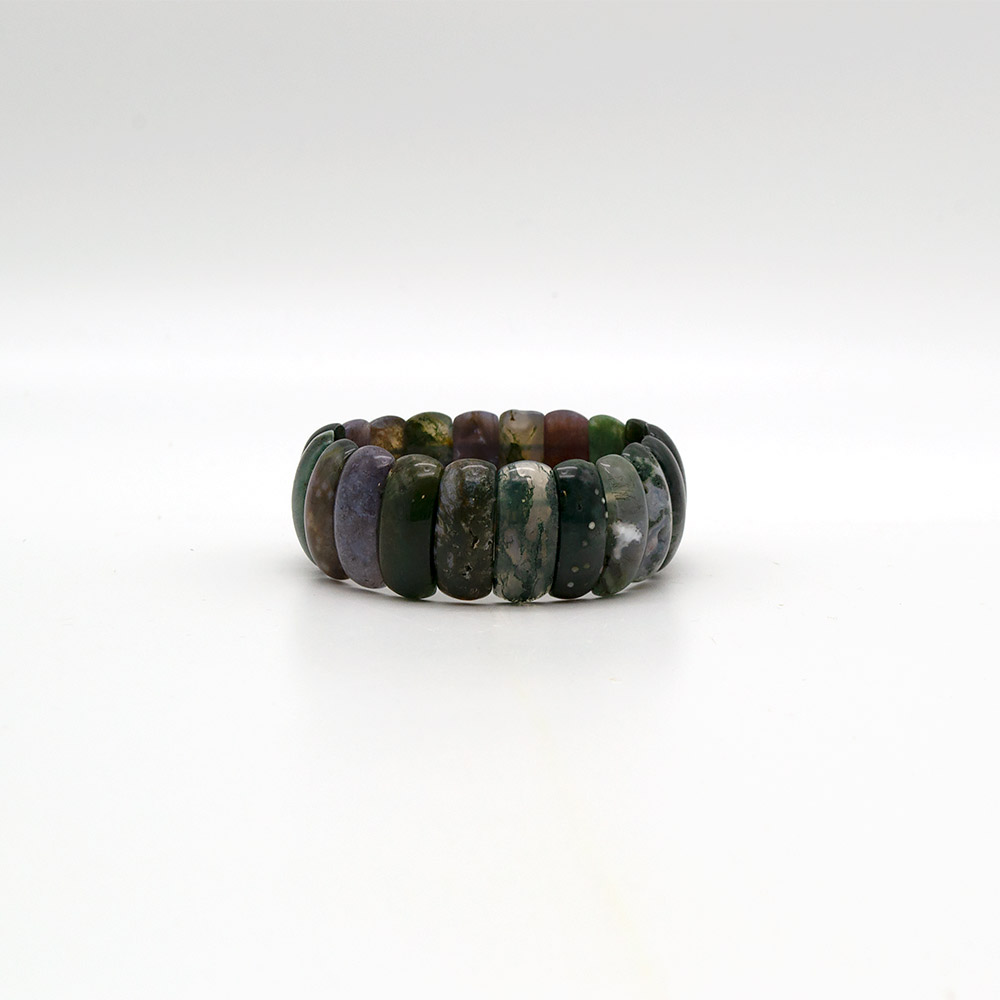 Фото товара браслет из яшмы зеленой 25*10 мм