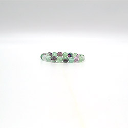 Браслет из флюорита светлого шар 10 мм