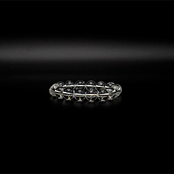 Браслет из горного хрусталя шар 12 мм