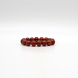 Браслет из сердолика однотонного шар 12 мм