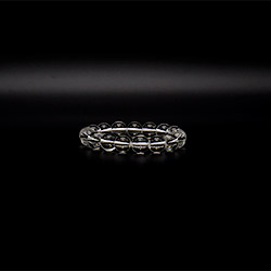 Браслет из горного хрусталя имитация 12 мм