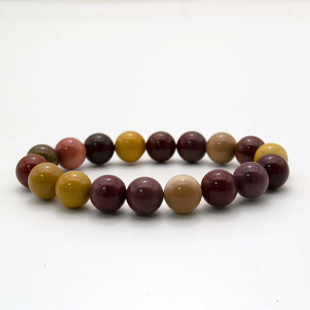Фото товара браслет из яшмы мукаит шар 10 мм