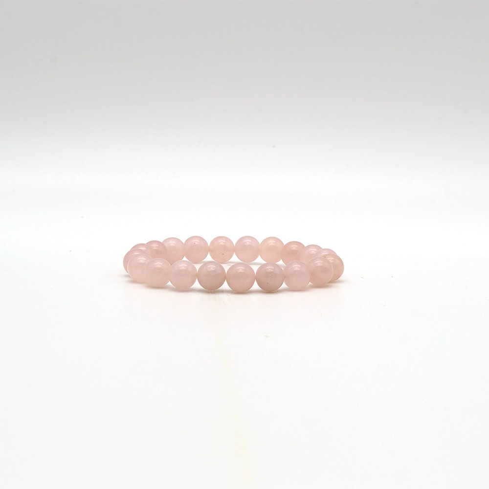 Фото товара браслет из розового кварца шар