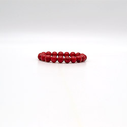Браслет из коралла шар 11 мм