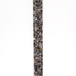 Агат кракле шар цвет темно-серый 6 мм