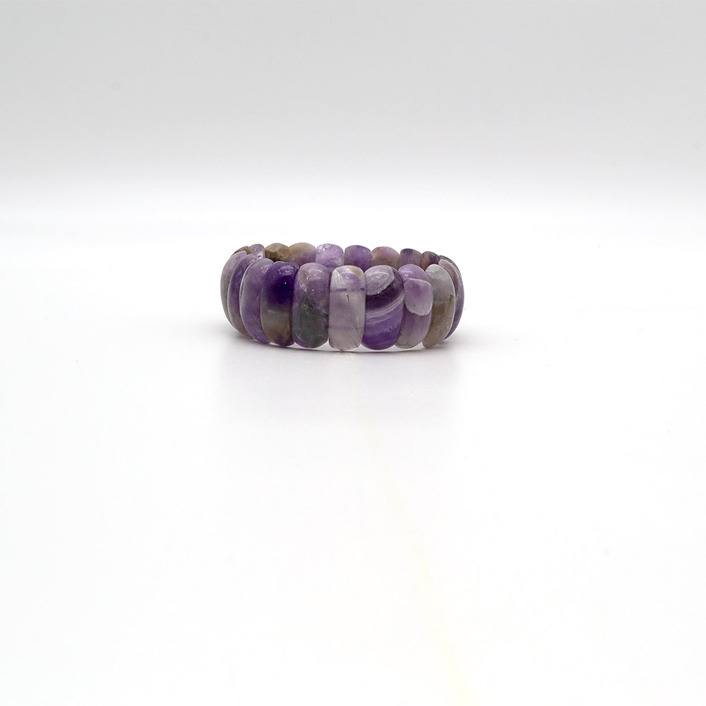 Фото товара браслет из аметиста светлого 25*11 мм