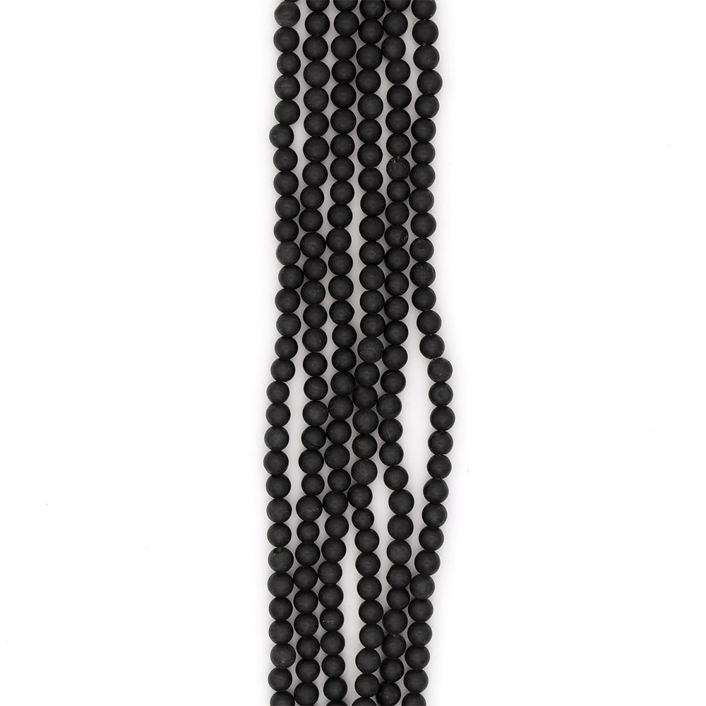 Фото товара шунгит 8 мм имитация 1 сорт