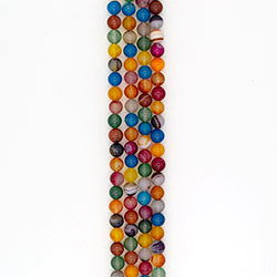 Агат шар цвет "Ассорти" 12 мм