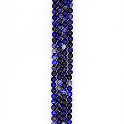 Фото товара агат шар цвет ультрамарин 10 мм