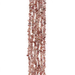 Земляничный кварц крошка средняя