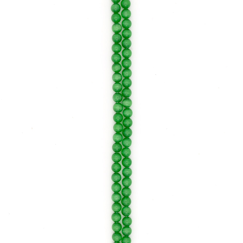 Фото товара кошачий глаз имитация шар цвет зеленый 10 мм 