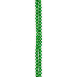 Кошачий глаз имитация цвет зеленый 10 мм 