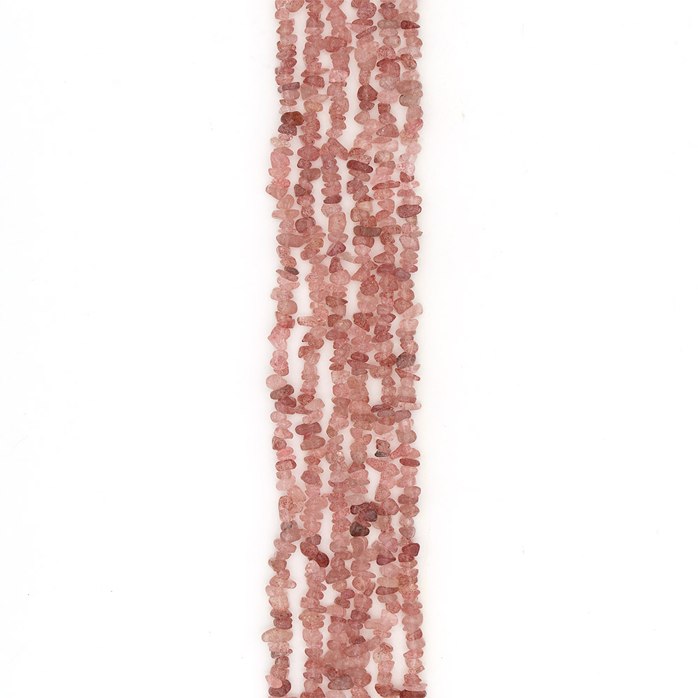 Фото товара земляничный кварц крошка мелкая