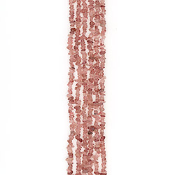 Земляничный кварц крошка мелкая