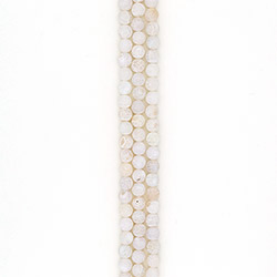 Агат кракле шар цвет белый матовый 12 мм